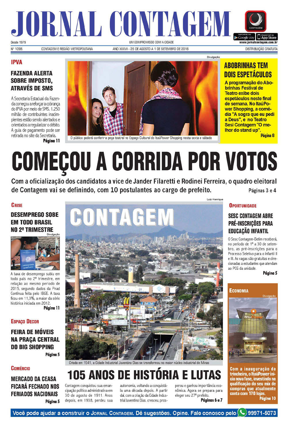 Clique na Imagem para ver a Edição